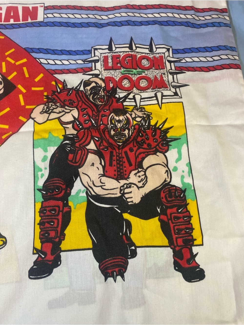 Vintage WWF wrestling bed sheet set - Picture 4 of 10
